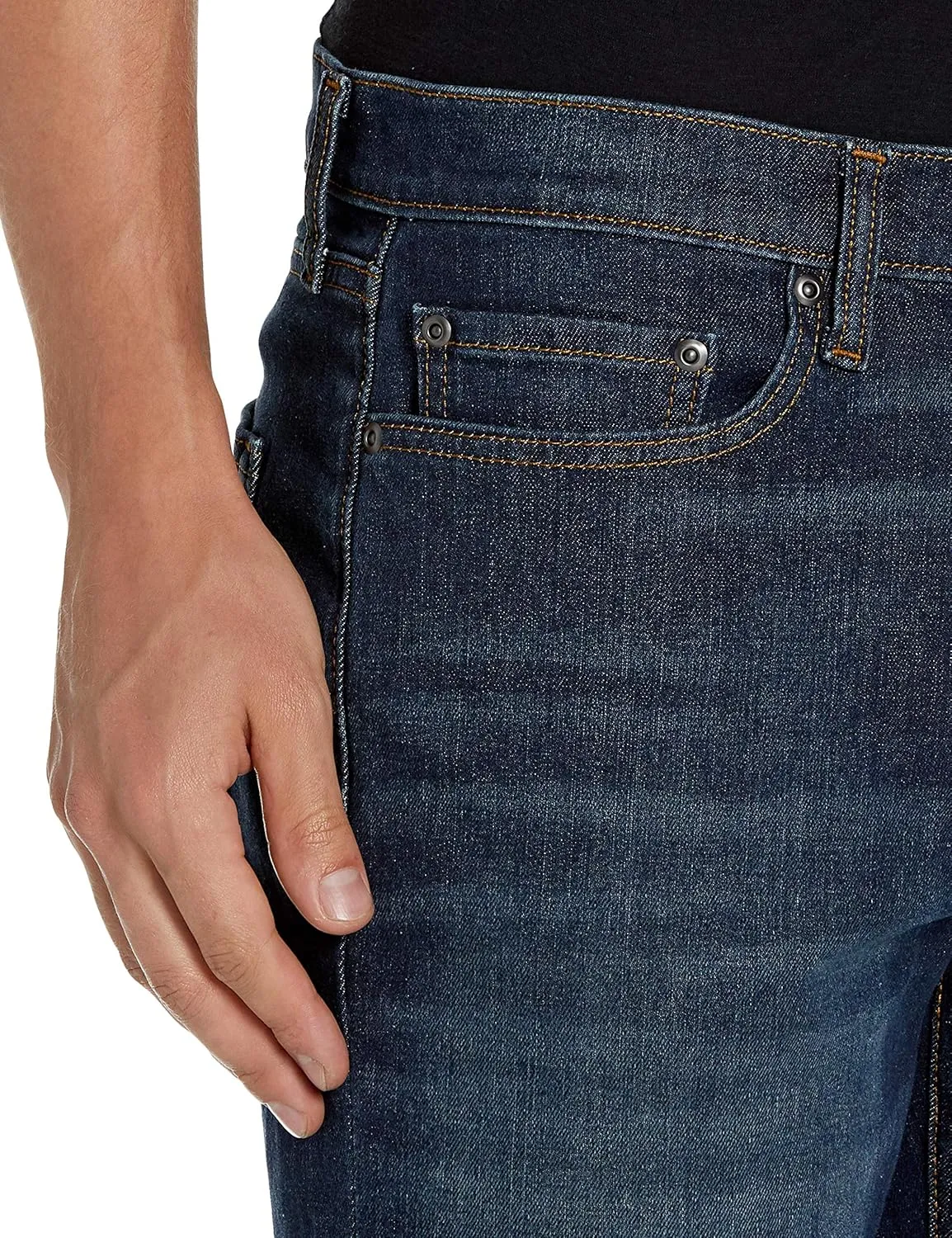 Amazon Essentials Men's Slim-Fit Jeans - Comfort Stretch Straight (Previously Goodthreads)