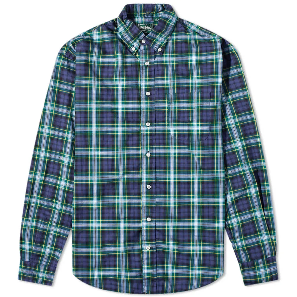 Gitman Vintage Button Down Archive Poplin Check Shirt