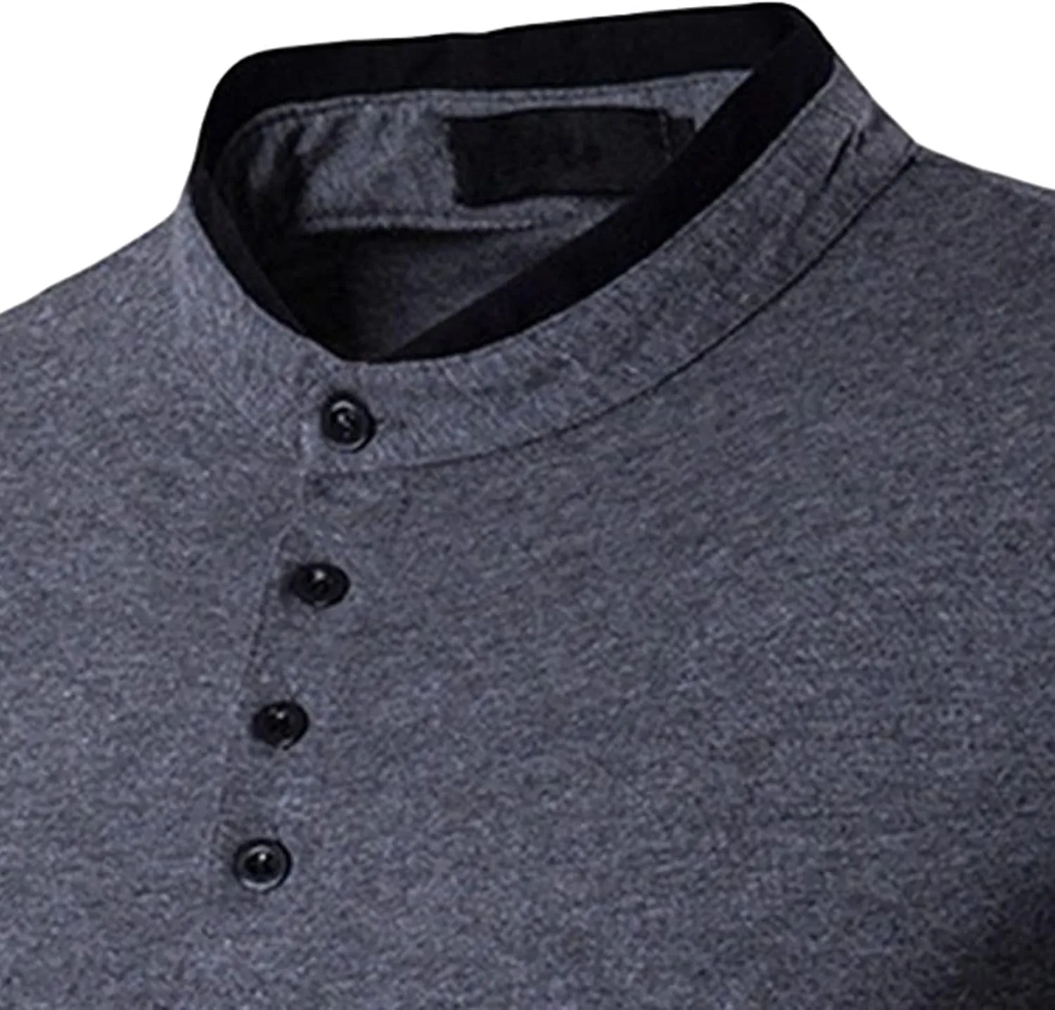 JEShifangjiusu Men's Short Sleeve Cotton Shirt Summer Casual Regular Fit Polo Shirt Contrast Color Collar Fashion T-Shirts