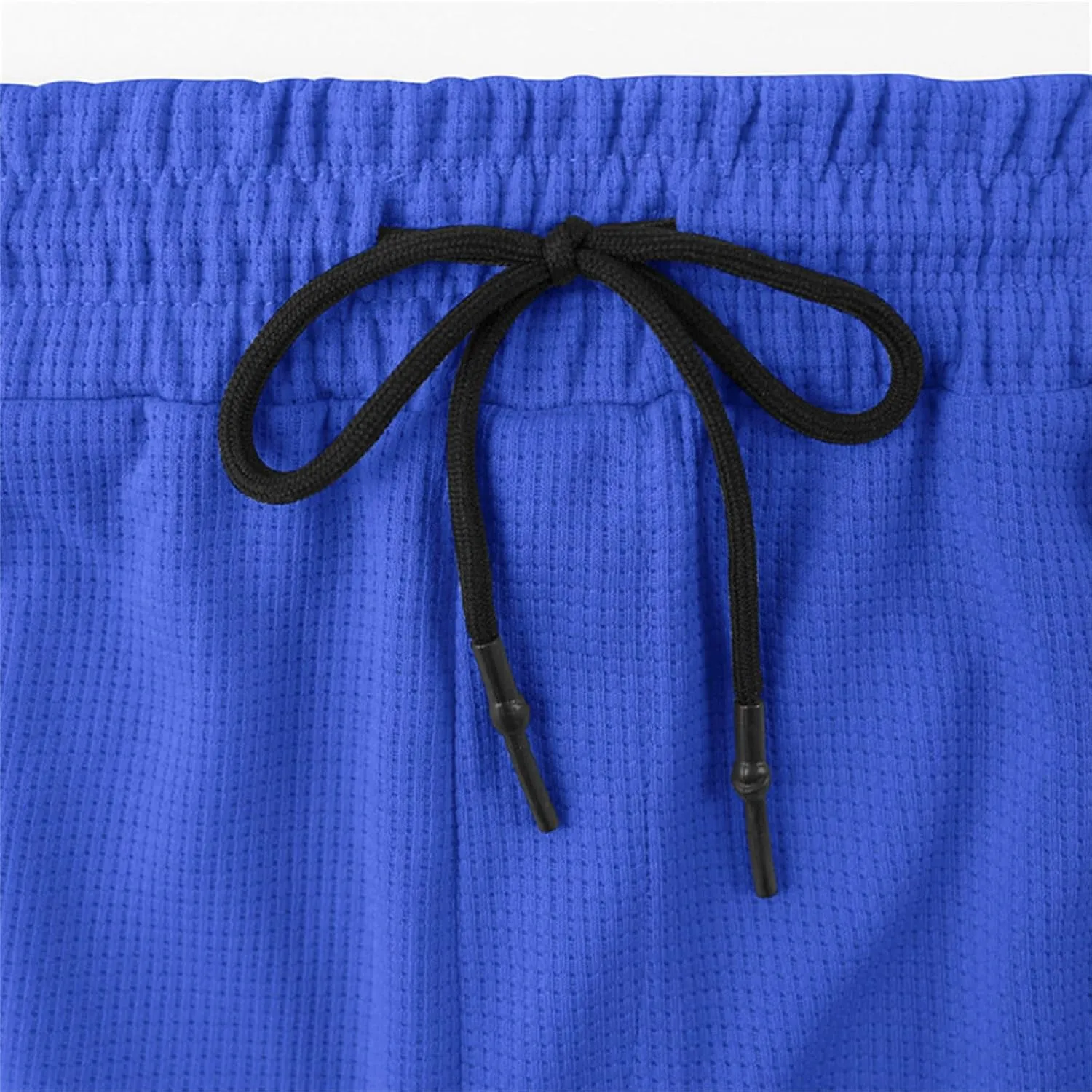 Mens Casual Waffle Shorts Textured Knit Athletic Tennis Workout Sweat Shorts Elastic Waist Summer Beach Short Pants