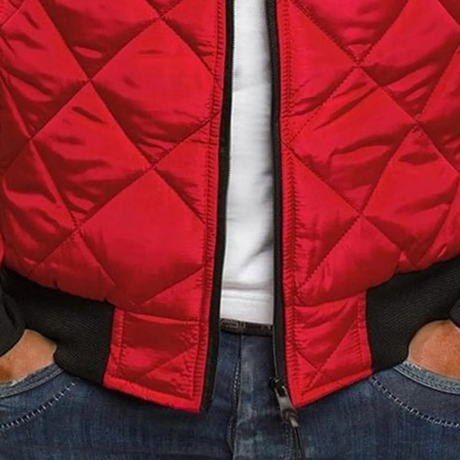 Men's Winter Warm Baseball Jacket Male Diamond Quilted Casual Bomber Outerwear Men Long Sleeve Casual Bomber Coat