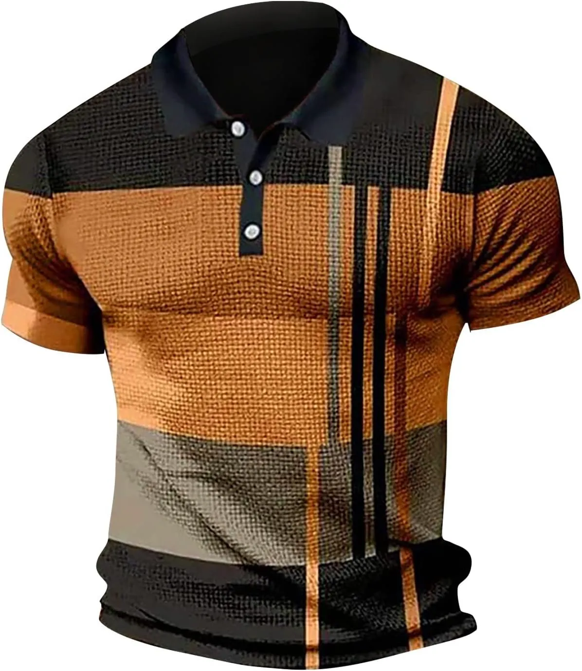 Muscularfit Mens Graphic T Shirt Muscle Fit Short Sleeve Gym Workout Tee Tops Casual Fashion Button Up Henley Shirts Outfits
