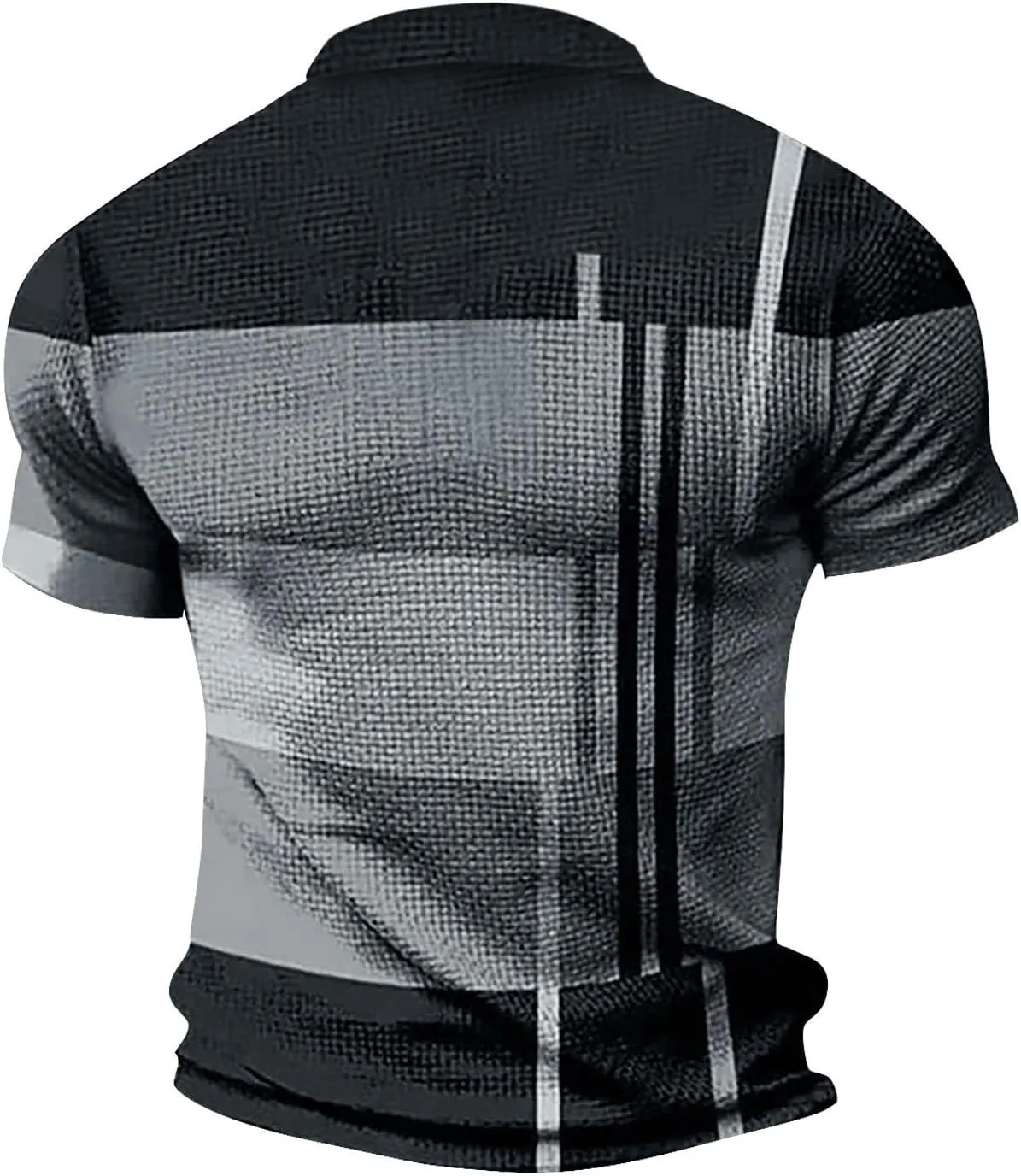 Muscularfit Mens Graphic T Shirt Muscle Fit Short Sleeve Gym Workout Tee Tops Casual Fashion Button Up Henley Shirts Outfits