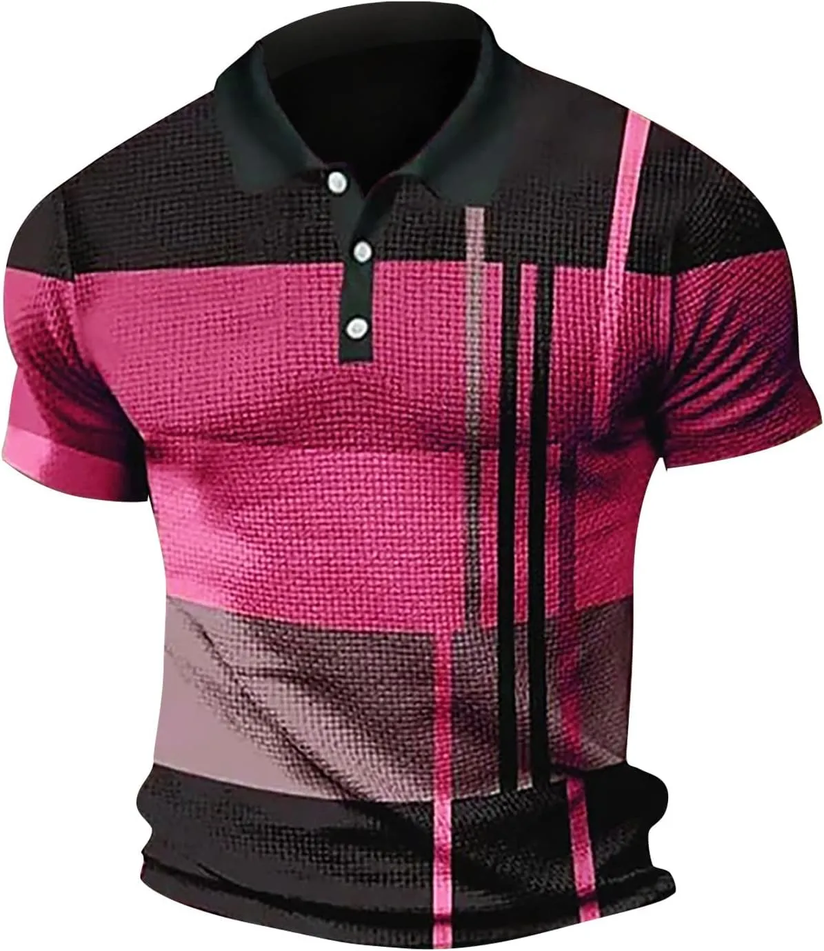 Muscularfit Mens Graphic T Shirt Muscle Fit Short Sleeve Gym Workout Tee Tops Casual Fashion Button Up Henley Shirts Outfits