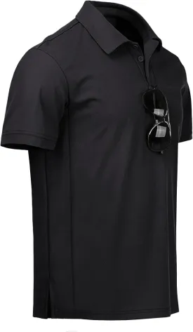 NIASHOT Men's Polo Shirts Tactical Short Sleeve Golf T-Shirt Athletic Collared Summer Shirts
