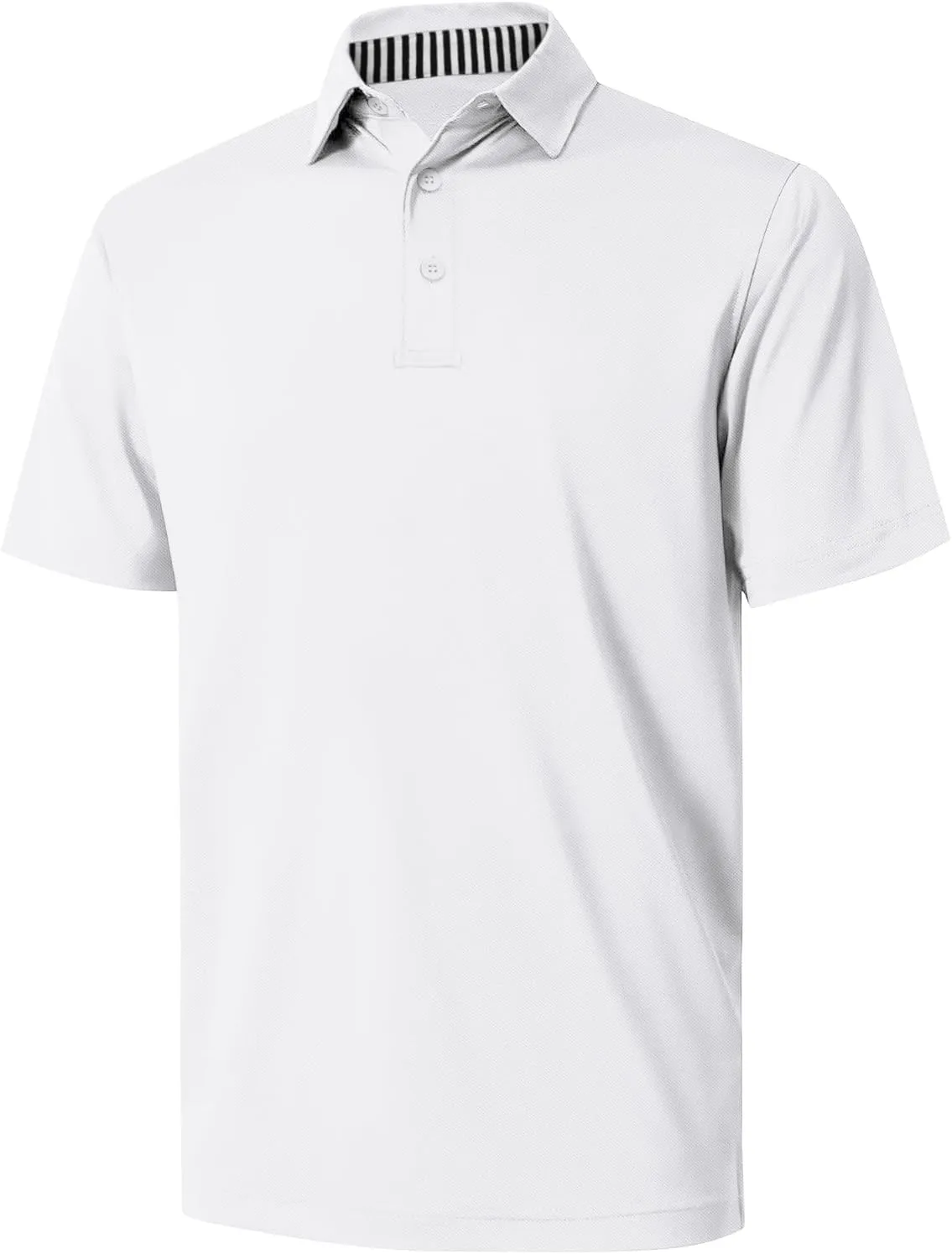 NIASHOT Polo Shirts for Men Summer Short Sleeve Golf Polos Quick-Dry Moisture Wicking T-Shirts Fashion Clothes Mens Gifts