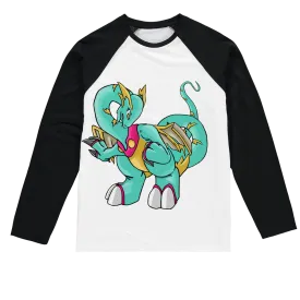 Plumrikamos Sublimation Baseball Long Sleeve T-Shirt